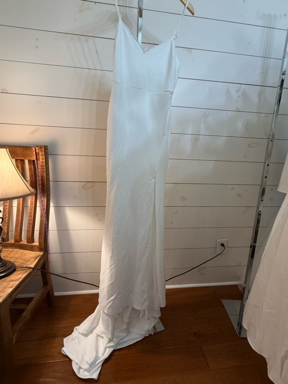 Lulu's Ivory Spaghetti-Strap Bridal Gown